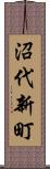 沼代新町 Scroll