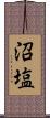 沼塩 Scroll