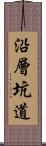 沿層坑道 Scroll