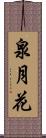 泉月花 Scroll