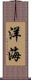 洋海 Scroll