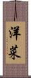 洋菜 Scroll