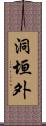 洞垣外 Scroll