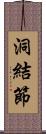 洞結節 Scroll