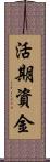 活期資金 Scroll