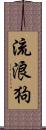 流浪狗 Scroll