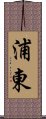 浦東 Scroll