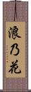 浪乃花 Scroll
