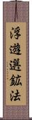 浮遊選鉱法 Scroll