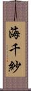海千紗 Scroll