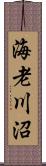 海老川沼 Scroll