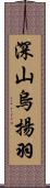 深山烏揚羽 Scroll