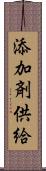 添加剤供給 Scroll