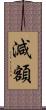 減額 Scroll