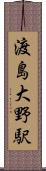 渡島大野駅 Scroll