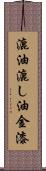 漉油 Scroll