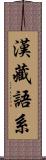漢藏語系 Scroll