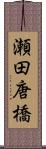 瀬田唐橋 Scroll