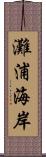 灘浦海岸 Scroll