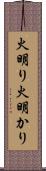 火明り Scroll