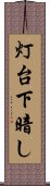 灯台下暗し Scroll