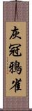 灰冠鴉雀 Scroll