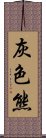 灰色熊 Scroll