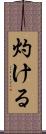 灼ける Scroll