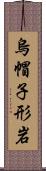 烏帽子形岩 Scroll