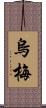 烏梅 Scroll