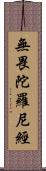 無畏陀羅尼經 Scroll