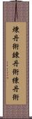 煉丹術;錬丹術;練丹術 Scroll