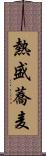 熱盛蕎麦 Scroll