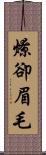 燎卻眉毛 Scroll