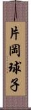 片岡球子 Scroll