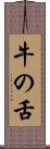 牛の舌 Scroll