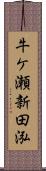 牛ケ瀬新田泓 Scroll