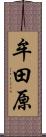 牟田原 Scroll