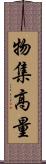 物集高量 Scroll