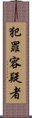 犯罪容疑者 Scroll