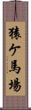 猿ケ馬場 Scroll