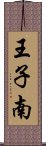 王子南 Scroll