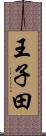 王子田 Scroll