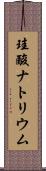 珪酸ナトリウム Scroll