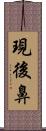 現後鼻 Scroll