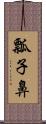 瓢子鼻 Scroll