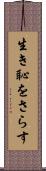 生き恥をさらす Scroll