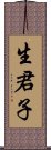 生君子 Scroll