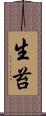 生苔 Scroll