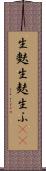 生麩 Scroll